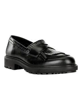 ECCO Metropole Oslo Leather Kiltie Brogue Penny Loafers Size 39 NWOB